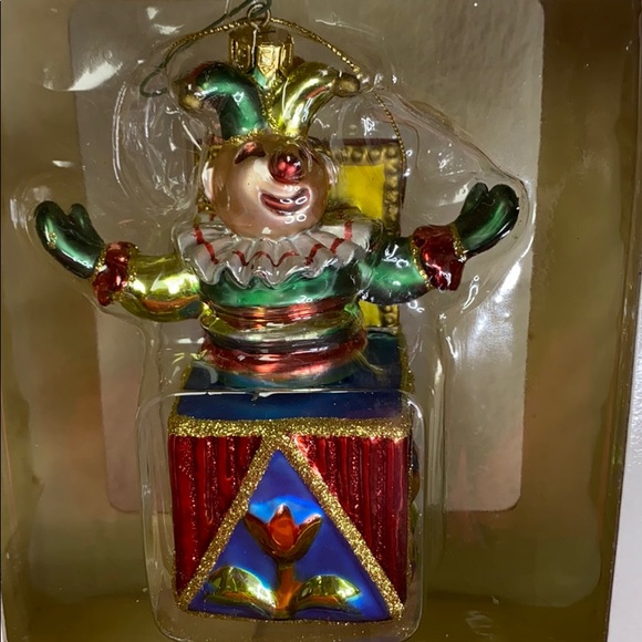 Fitz and Floyd Vintage X-mas Jack in the Box - Picture 3 of 9